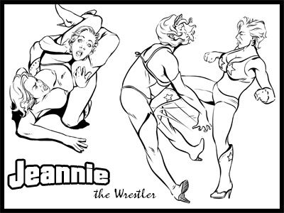 Jeannie the Wrestler