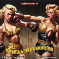 Digital Dames 72: Paneled Punchers