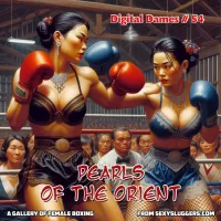 Digital Dames 54: Pearls of the Orient