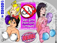 Teen Girls Braless Boxing Volume 2 Part 2