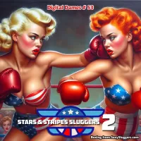 Digital Dames 53: Stars and Stripes 2