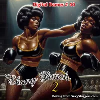 Digital Dames 40: Ebony Punch 2