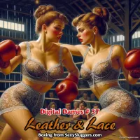 Digital Dames 37: Leather and Lace